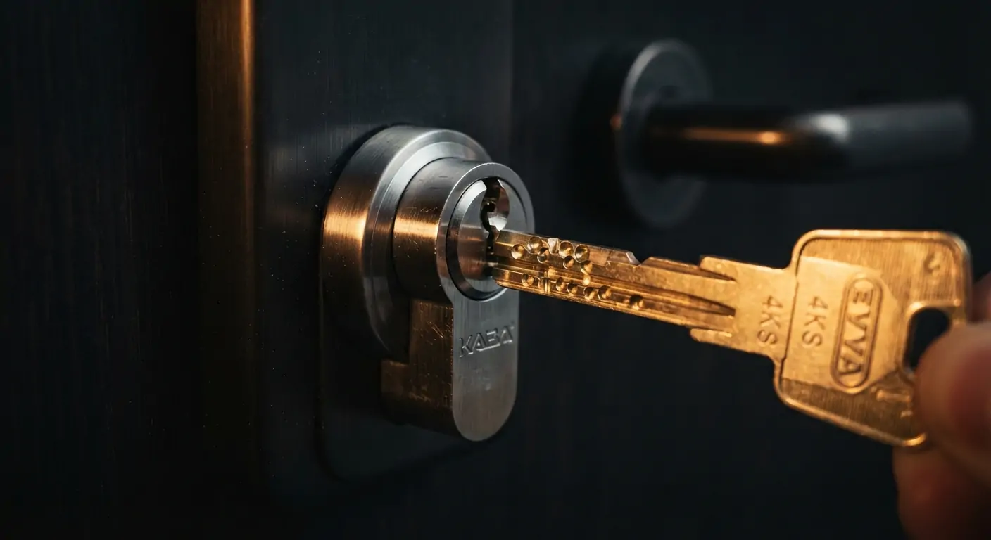 Ouverture de porte par un serrurier